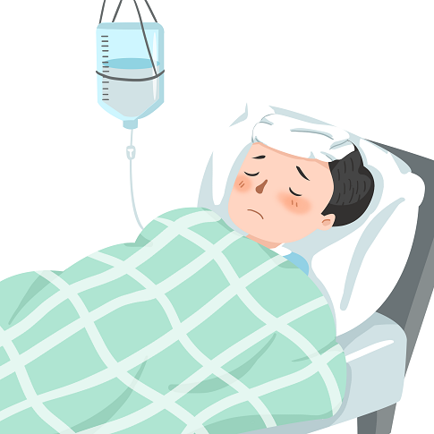 摄图网_401245074_生病中在吊水的男人(企业商用).png