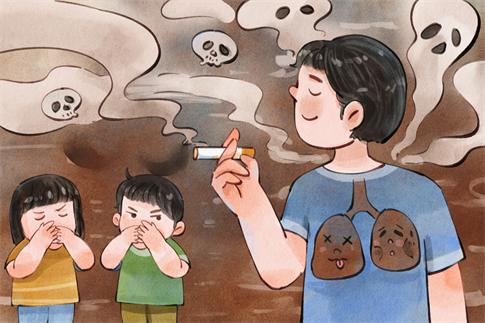 1750664852607810.jpg 摄图网_402585368_手绘水彩世界无烟日之吸烟人肺部求救于儿童捂鼻子场景插画(企业商用).jpg